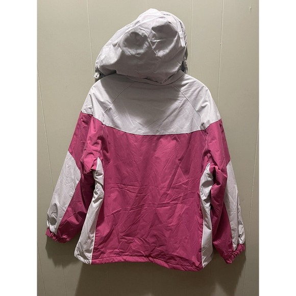 Women’s Outdoor Hiking Rain Jacket Arctic Image Softshell Lined Colorado Sz Med - Picture 2 of 5